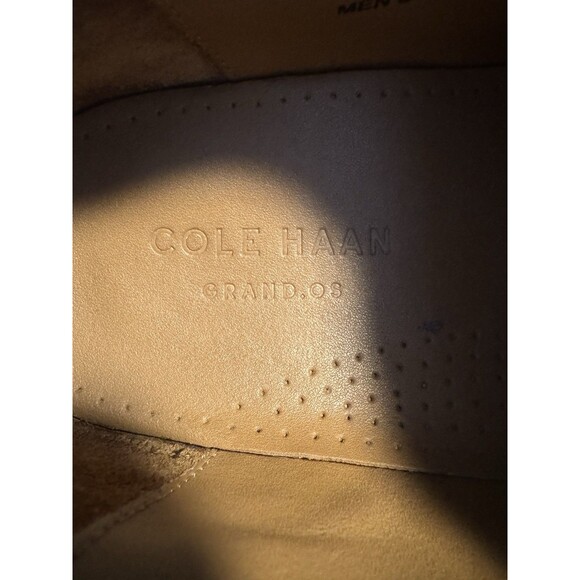 Cole Haan Men's Brown Leather Grand OS Wingtip Oxford Dress Shoes Size 11 C20736 - Picture 8 of 9